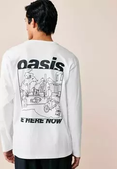 Топ с длинными рукавами GRAPHIC BAND Next, белый