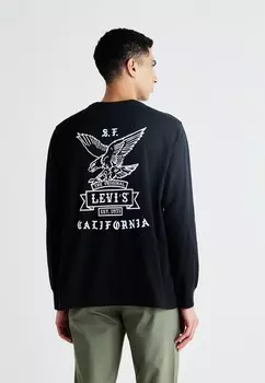 Топ с длинными рукавами GRAPHIC Levi's®, черный