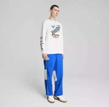 Топ с длинными рукавами GRAPHICS MOTO Puma, белый