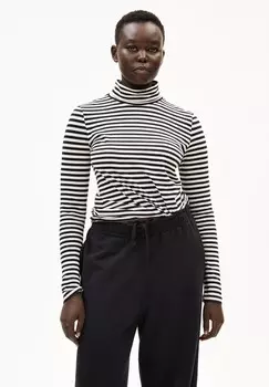 Топ с длинными рукавами GRAZILIAA STRIPES ARMEDANGELS, белый