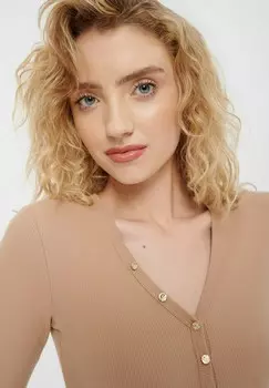 Топ с длинными рукавами Greenpoint, бежевый