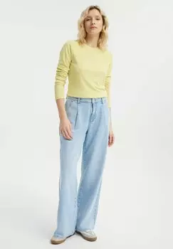 Топ с длинными рукавами Greenpoint, светло-желтый