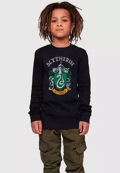 Топ с длинными рукавами HARRY POTTER SLYTHERIN CREST LONGSLEEVE ABSOLUTE CULT, цвет black