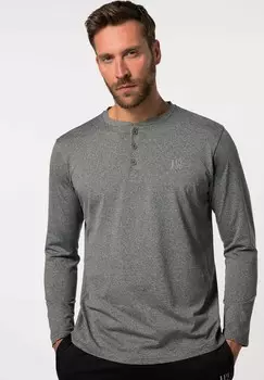 Топ с длинными рукавами HENLEY JP1880, цвет Mottled Grey
