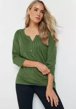 Топ с длинными рукавами HENLEY Long Tall Sally, хаки