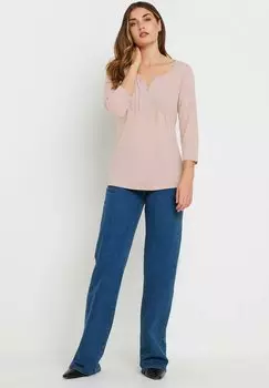 Топ с длинными рукавами HENLEY Long Tall Sally, светло-розовый