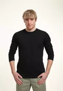 Топ с длинными рукавами Henry Tiger, черный