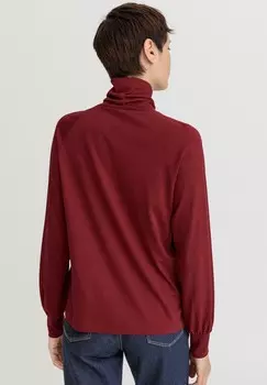 Топ с длинными рукавами hessnatur, красный