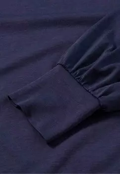 Топ с длинными рукавами hessnatur, синий