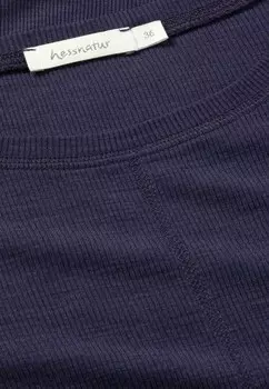 Топ с длинными рукавами hessnatur, синий