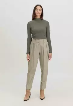 Топ с длинными рукавами hessnatur, зеленый