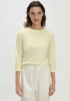 Топ с длинными рукавами hessnatur, желтый