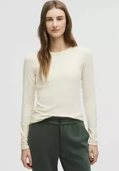 Топ с длинными рукавами HOLD TIGHT LONG SLEEVE lululemon, белый