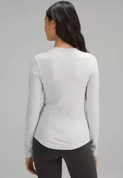 Топ с длинными рукавами HOLD TIGHT lululemon, серый