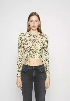 Топ с длинными рукавами HUGO DAFUXIA, цвет open miscellaneous