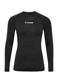 Топ с длинными рукавами Hummel, черный