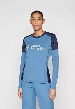 Топ с длинными рукавами HUNTER Sweet Protection, синий