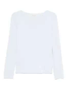 Топ с длинными рукавами и круглым вырезом Marc O'Polo, синий