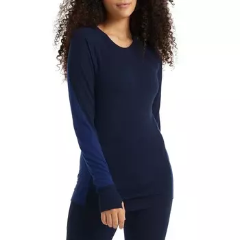 Топ с длинными рукавами Icebreaker 260 Zone - женский, синий