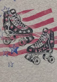 Топ с длинными рукавами IKKS, Gris chin moyen