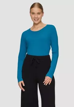 Топ с длинными рукавами IM SLIM FIT s.Oliver, синий