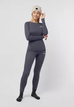 Топ с длинными рукавами INFINITE LIGHT LS W Jack Wolfskin, серый