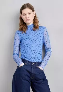 Топ с длинными рукавами JODI Baum und Pferdgarten, Светло-синий