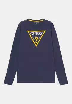 Топ с длинными рукавами JUNIOR CORE Guess, цвет deck blue