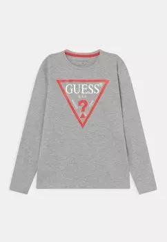 Топ с длинными рукавами JUNIOR CORE Guess, цвет light heather grey