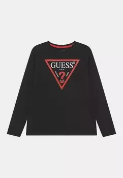 Топ с длинными рукавами JUNIOR CORE Guess, цвет jet black