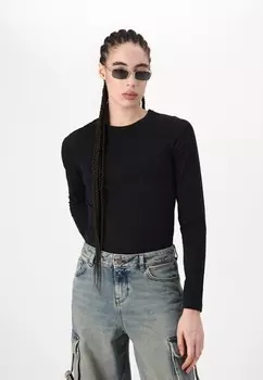 Топ с длинными рукавами JXCELINE GIGI TEE JJXX, черный