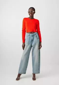 Топ с длинными рукавами JXFELINE LOGO JJXX, красный