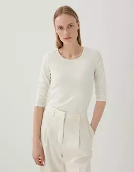 Топ с длинными рукавами KAIN someday., цвет milk