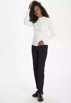 Топ с длинными рукавами Karen by Simonsen, кремовый