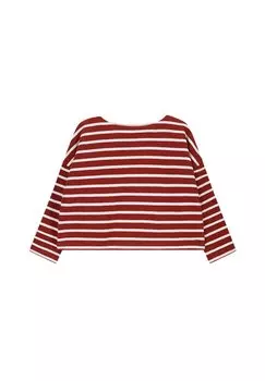 Топ с длинными рукавами KASTIGES GESTREIFTES Sissy-Boy, коричневый