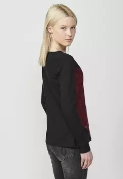 Топ с длинными рукавами Koroshi, красный