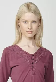 Топ с длинными рукавами Koroshi, темно-красный