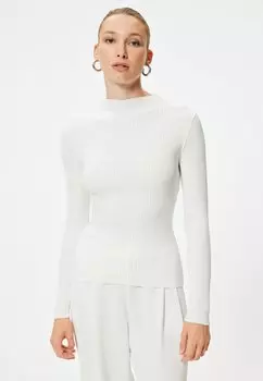 Топ с длинными рукавами Koton, белый