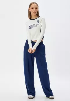 Топ с длинными рукавами Koton, белый