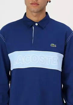 Топ с длинными рукавами Lacoste, синий