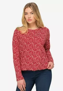 Топ с длинными рукавами LAURASN, красный