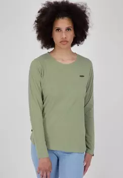 Топ с длинными рукавами LEAAK A LONGSLEEVE alife & kickin, зеленый