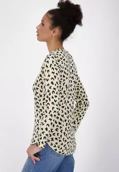 Топ с длинными рукавами LEAAK alife & kickin, цвет Mottled Beige