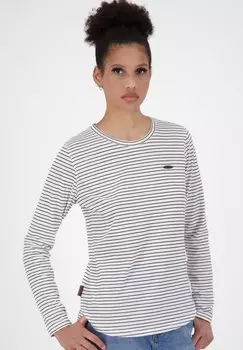 Топ с длинными рукавами LEAAK Z LONGSLEEVE alife & kickin, цвет white