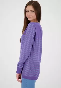 Топ с длинными рукавами LEONIE IM STREIFENDESIGN alife & kickin, фиолетовый