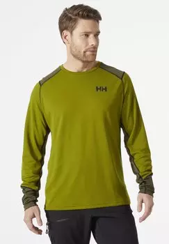 Топ с длинными рукавами LIFA ACTIVE CREW Helly Hansen, цвет olive green