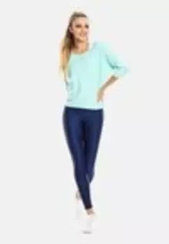 Топ с длинными рукавами LIGHT AND SOFT CROPPED Winshape, мятный