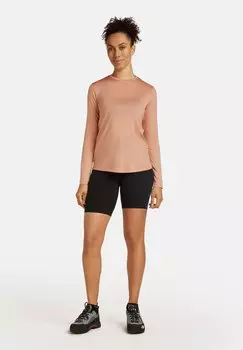 Топ с длинными рукавами LIGHT WEIGHT COOL-LITE SPHERE icebreaker, красный