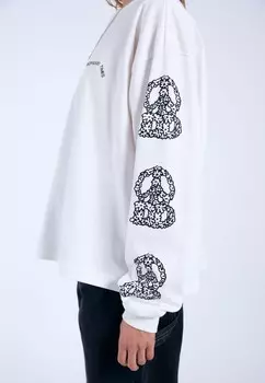 Топ с длинными рукавами LILY Dr.Denim, белый