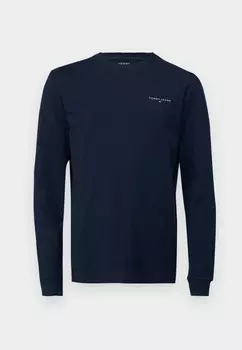 Топ с длинными рукавами LINEAR CHEST TEE Tommy Jeans, темно-синий